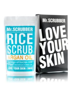 RICE SCRUB ARGAN OIL Mr.SCRUBBER