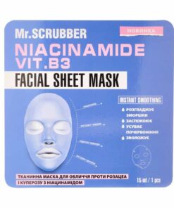 Niacinamide Facial Sheet Mask Mr.SCRUBBER