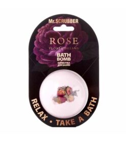 Bath Bomb Rose Mr.SCRUBBER