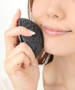 Face Konjac&Bamboo Charcoal Sponge