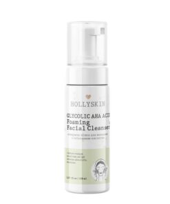 Glycolic AHA Acid Foaming Facial Cleanser HOLLYSKIN