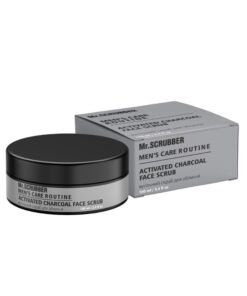 Men Activated Charcoal Face Scrub Mr.SCRUBBER