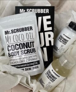 Coconut Hair&Body Care Gift Box Mr.SCRUBBER