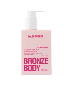 After Sun Body Milk & Shimmer Effect D-Panthenol Bronze Body Mr.SCRUBBER