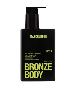 Intensive Tanning Oil Complex SPF 6 Bronze Body Mr.SCRUBBER