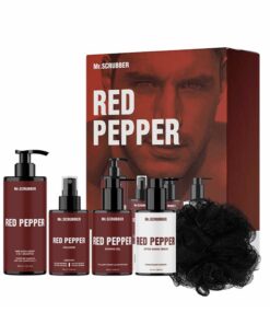 Red Pepper Perfumed Men’s Essentials Set Mr.SCRUBBER
