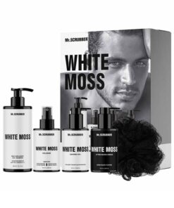 White Moss Perfumed Men’s Essentials Set Mr.SCRUBBER