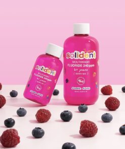 Alternative view of SOLIDENT Junior Moutwash Fluoride 240 ppm 6+ years Berry Mix 100 ml